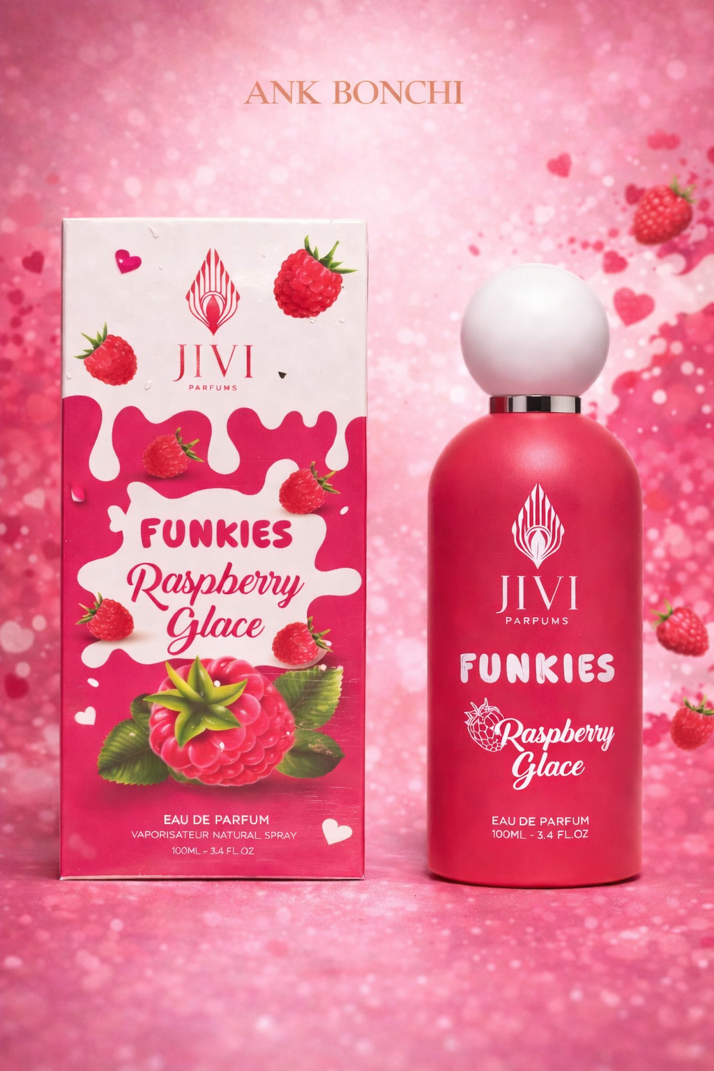 Jivi parfums funkies raspberry glace edp 100 ml