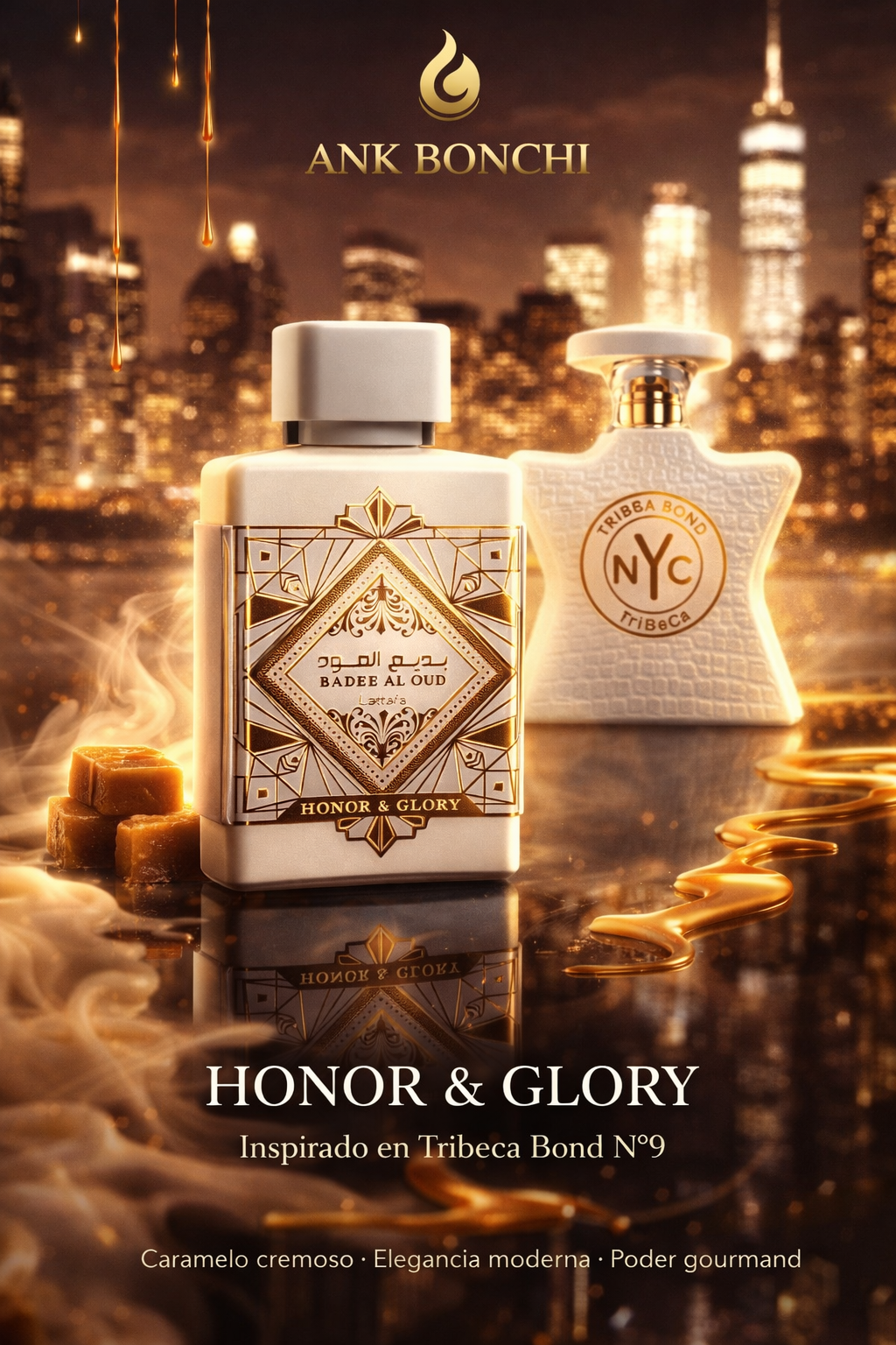 Lattafa bade al oud honor y Glory edp 100 ml